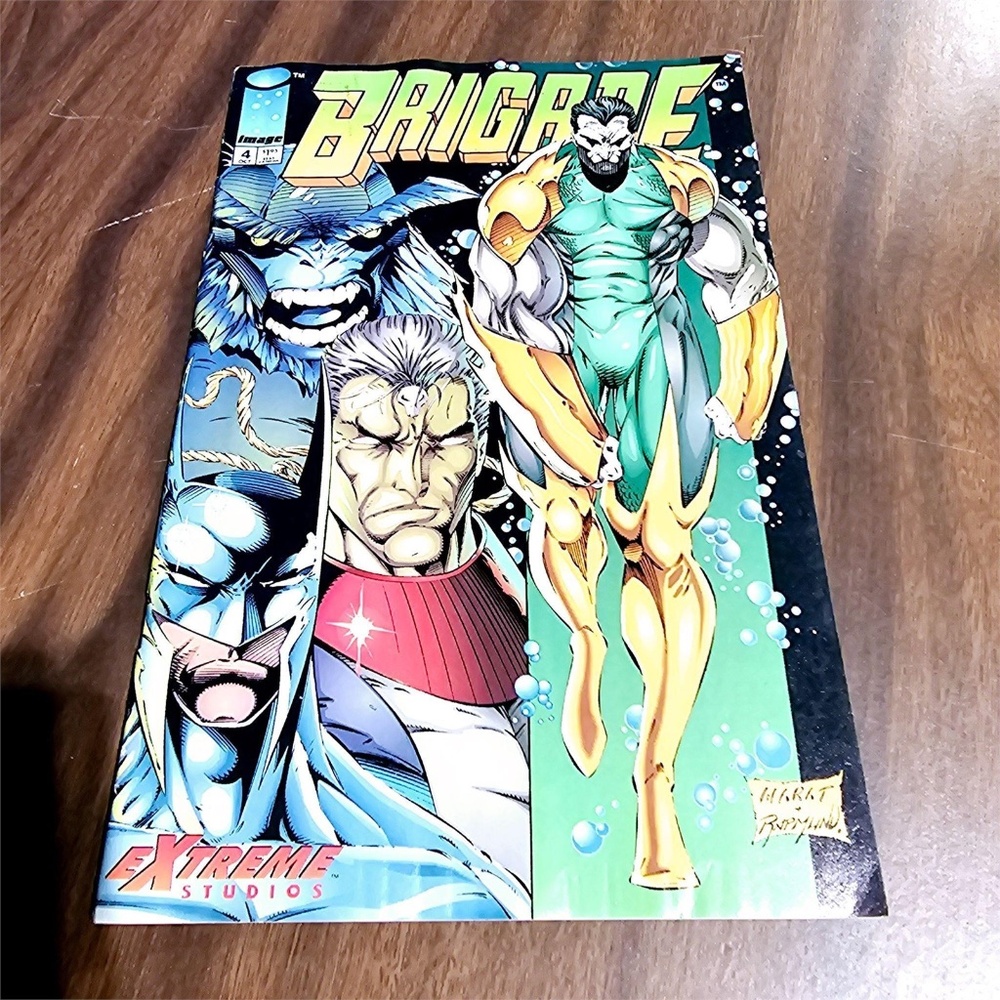 Vintage 1993 Brigade Comic
